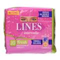 LINES INTERVALLO PROTEGGISLIP FRESH RIPIEGATI X20