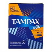 TAMPAX ASSORBENTI &GO SUPER PLUS X18