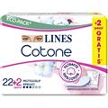 LINES COTONE ASSORBENTI PROTEGGISLIP RIPIEGATI X22