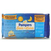 PAMPERS SALVIETTE BABY SOLE&LUNA EFFETTO SPUGNA X40