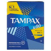 TAMPAX ASSORBENTI &GO REGULAR x18