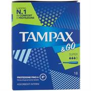 TAMPAX ASSORBENTI &GO SUPER X18