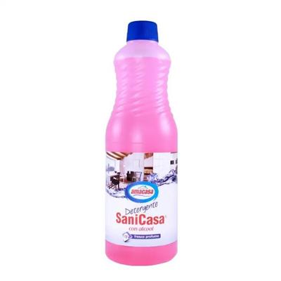 AMACASA DETERGENTE SANICASA CON ALCOOL 1LT