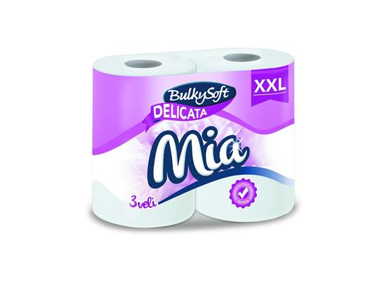 BULKYSOFT CARTA IGIENICA 4 ROTOLI 300 STRAPPI 3 VELI XXL