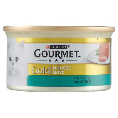 GOURMET GOLD MOUSSE CON CONIGLIO 85 G