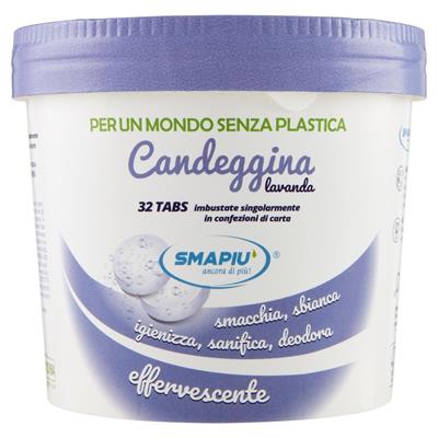 SMAPIU' CANDEGGINA LUXURY LAVANDA BARATTOLO CARTA 32 TABS