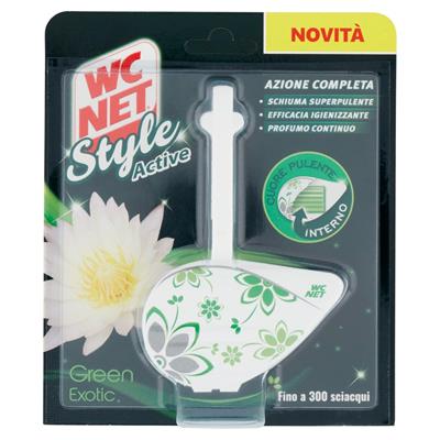 WC NET TAVOLETTA STYLE FIORI VERDE 1PZ