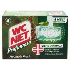 WC NET TAVOLETTA SOLIDA PROFUMOSO 4PZ MOUNTAIN NEW