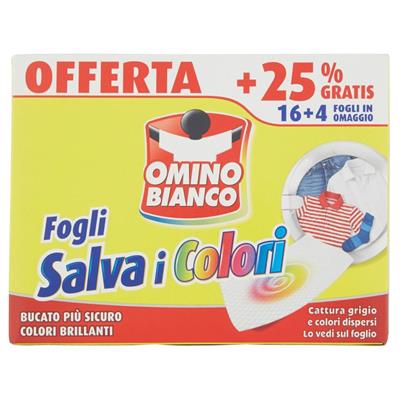 OMINO BIANCO SALVA I COLORI 16+4 FOGLI