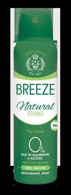 BREEZE DEODORANTE SPRAY NATURAL ESSENCE 150ML NEW