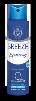 BREEZE DEODORANTE SPRAY SPORTING 150ML NEW