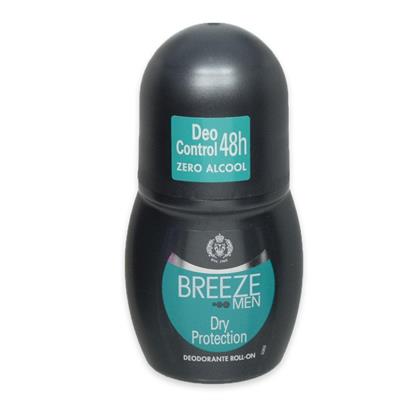 BREEZE DEO ROLL ON MEN DRY PROTECTION 50ML NEW