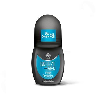 BREEZE DEO ROLL ON MEN FRESH PROTECTION 50ML NEW