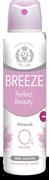 BREEZE DEODORANTE SPRAY PERFECT BEAUTY 150ML NEW