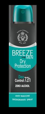 BREEZE DEODORANTE SPRAY MEN DRY PROTECTION 150ML NEW