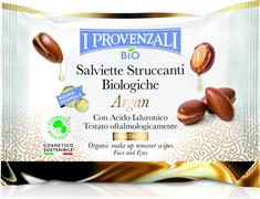 I PROVENZALI SALVIETTE STRUCCANTI ARGAN BIO 20 PZ