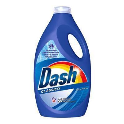 DASH DETERSIVO LIQUIDO 58 LAV REGOLARE