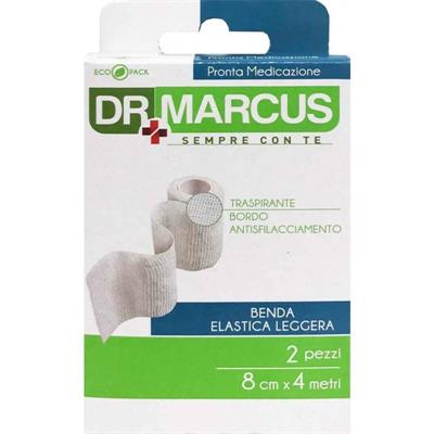 DR MARCUS 2 BENDE ELASTICHE LEGGERE 8 CM X 4 MT