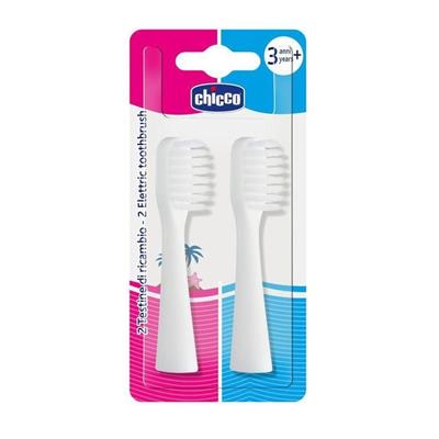 CHICCO TESTINE SPAZZOLINI ELETTRICI 2PZ