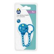 NEO BABY CLIP CATENELLA DINO BLU