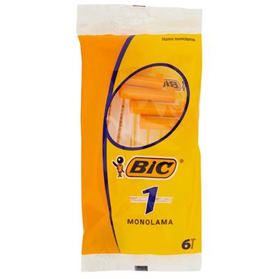 BIC RASOIO UOMO 1 MONOLAMA 6 PZ