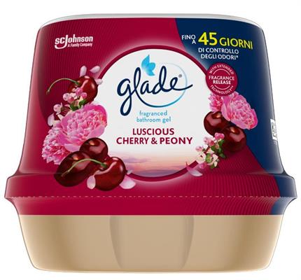 GLADE FRESH GEL PEONY&CHERRY 180GR