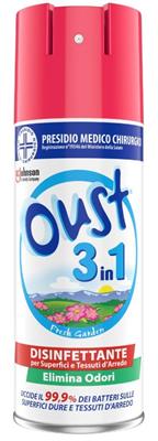 OUST 3IN1 SPRAY FRESH GARDEN 400 ML