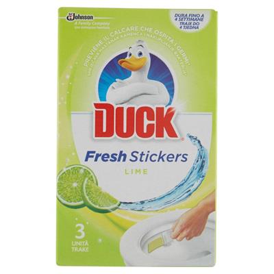 DUCK FRESH STICKERS MIX LIME E PINO 3 PZ