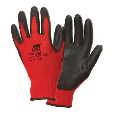 NYLON PU RED GUANTI DA LAVORO L/8