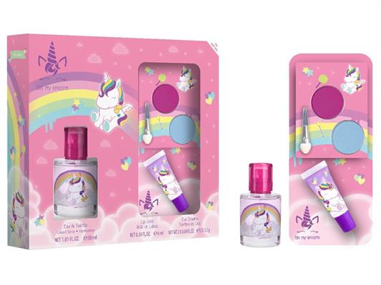 EAU MY UNICORN GIFT SET EDT 30 ML (VETRO) + EYE SHADOW + LIP GLO