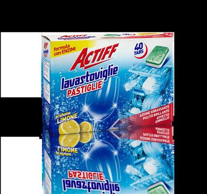 ACTIFF PASTIGLIE LAVASTOVIGLIE REGULAR  40X18G