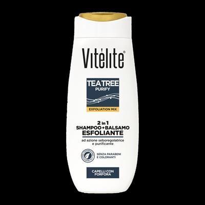 VITELITE SHAMPOO+BALSAMO ESFOLIANTE TEA TREE PURIFY 250ML