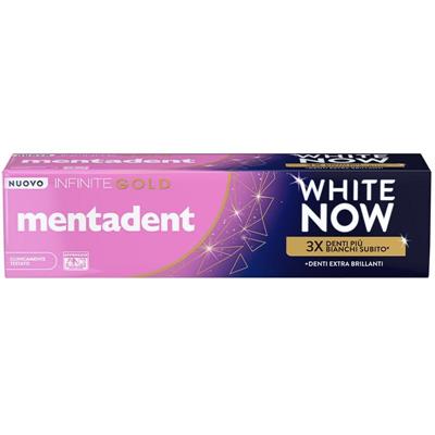 MENTADENT DENT.75ML WHITE NOW INFIN.GOLD