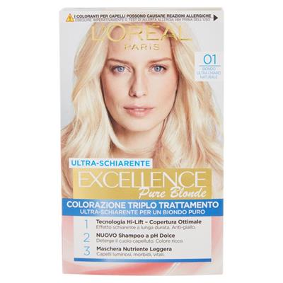 EXCELLENCE BIONDO ULTRA CHIARO NATURALE 01