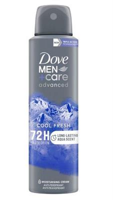 DOVE DEOD.ADVANCED SPRAY MEN CARE COOL FRESH 150ML