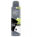 DOVE DEOD.ADVANCED SPRAY MEN CARE INVISIBLE FRESH 150ML