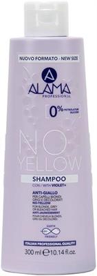 ALAMA NO-YELLOW SHAMPOO CAPELLI BIONDI/GRIGI/DECOLORATI 300ML