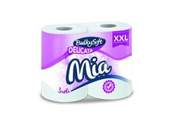 BULKYSOFT CARTA IGIENICA 4 ROTOLI 300 STRAPPI 3 VELI XXL