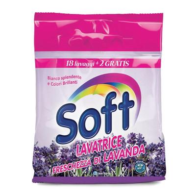 SOFT LAVATRICE POLVERE LAVANDA INTENSA 18+4 MIS.