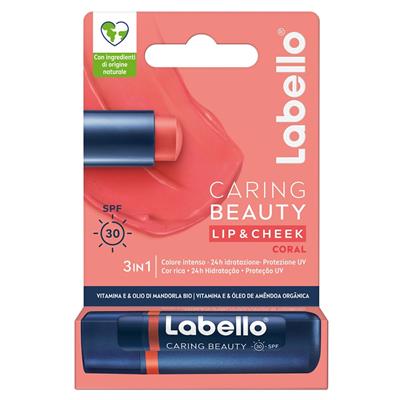 LABELLO CARING BEAUTY CORAL 4,8GR