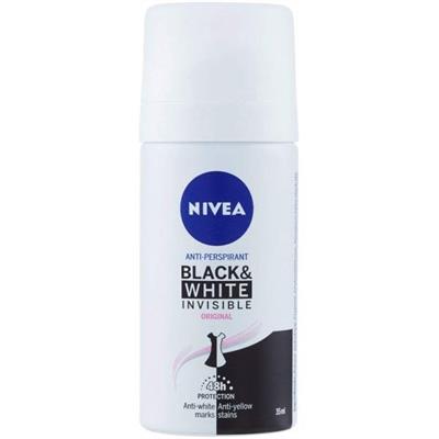 NIVEA DEODORANTE SPRAY INVISIBLE BLACK&WHITE ORIGINAL ML 35