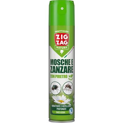 ZIG ZAG MOSCHE/ZANZARE CON PIRETRO NATURALE 300ML