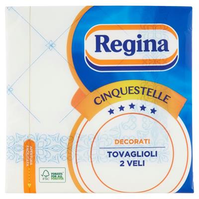 REGINA TOVAGLIOLI CINQUESTELLE 33X33 2 VELI 43PZ