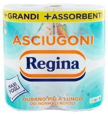 REGINA ASCIUGONI 2 ROTOLI MAXI FOGLI